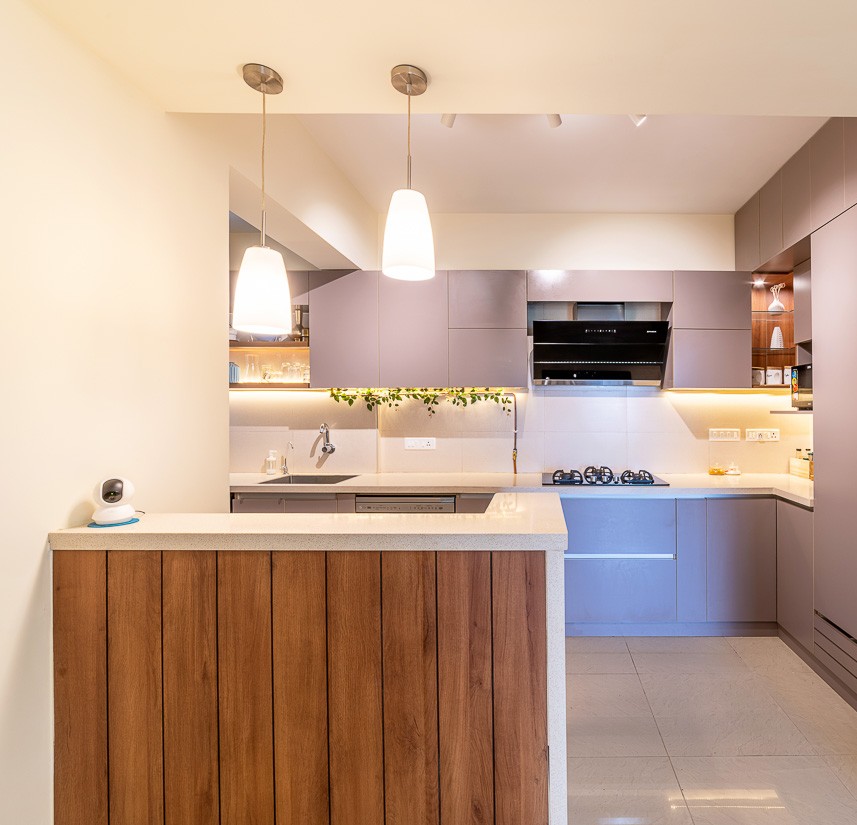 Glossy kitchen cabinets Bhopal – VIBE