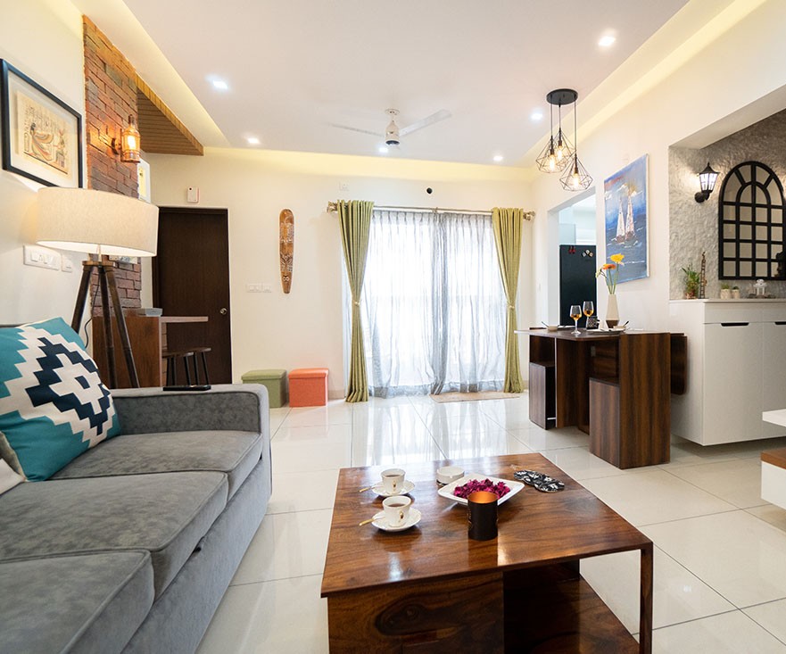 Minimalist bedroom Bhopal – VIBE