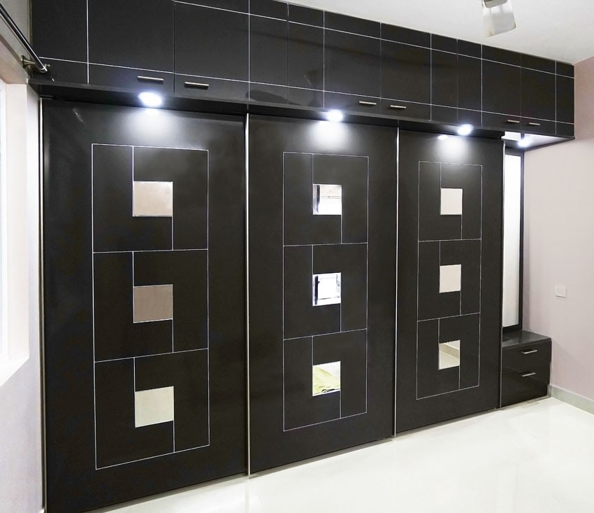 Wooden finish kitchen Bhopal – VIBE