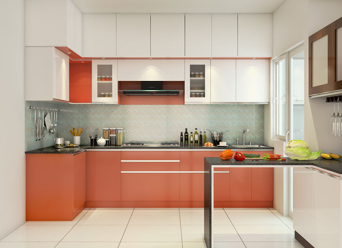 Living room with bookshelf Bhopal – VIBE